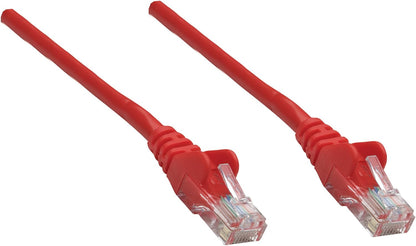 Intellinet RJ-45, 1.5m, Cat5e, UTP - Cable de Red (1.5m, Cat5e, UTP, 1,5 m, Cat5e, U/UTP (UTP), RJ-45, RJ-45, Rojo