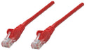Intellinet Cat5e UTP 3.0m 10 Pack - Cable de Red (3 m, Cat5e, U/UTP (UTP), RJ-45, RJ-45, Rojo