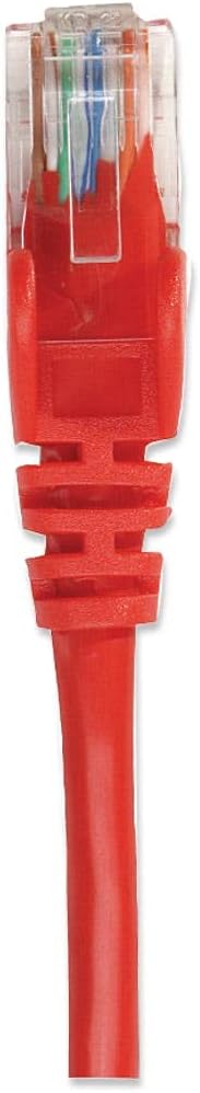 Intellinet Cat5e UTP 3.0m 10 Pack - Cable de Red (3 m, Cat5e, U/UTP (UTP), RJ-45, RJ-45, Rojo