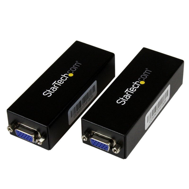 StarTech.com VGA Over CAT5 Extender – 250 ft (80m) – 1 Local and 1 Remote Unit - VGA Video Over Ethernet Extender Kit (ST121UTPEP