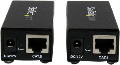 StarTech.com VGA Over CAT5 Extender – 250 ft (80m) – 1 Local and 1 Remote Unit - VGA Video Over Ethernet Extender Kit (ST121UTPEP