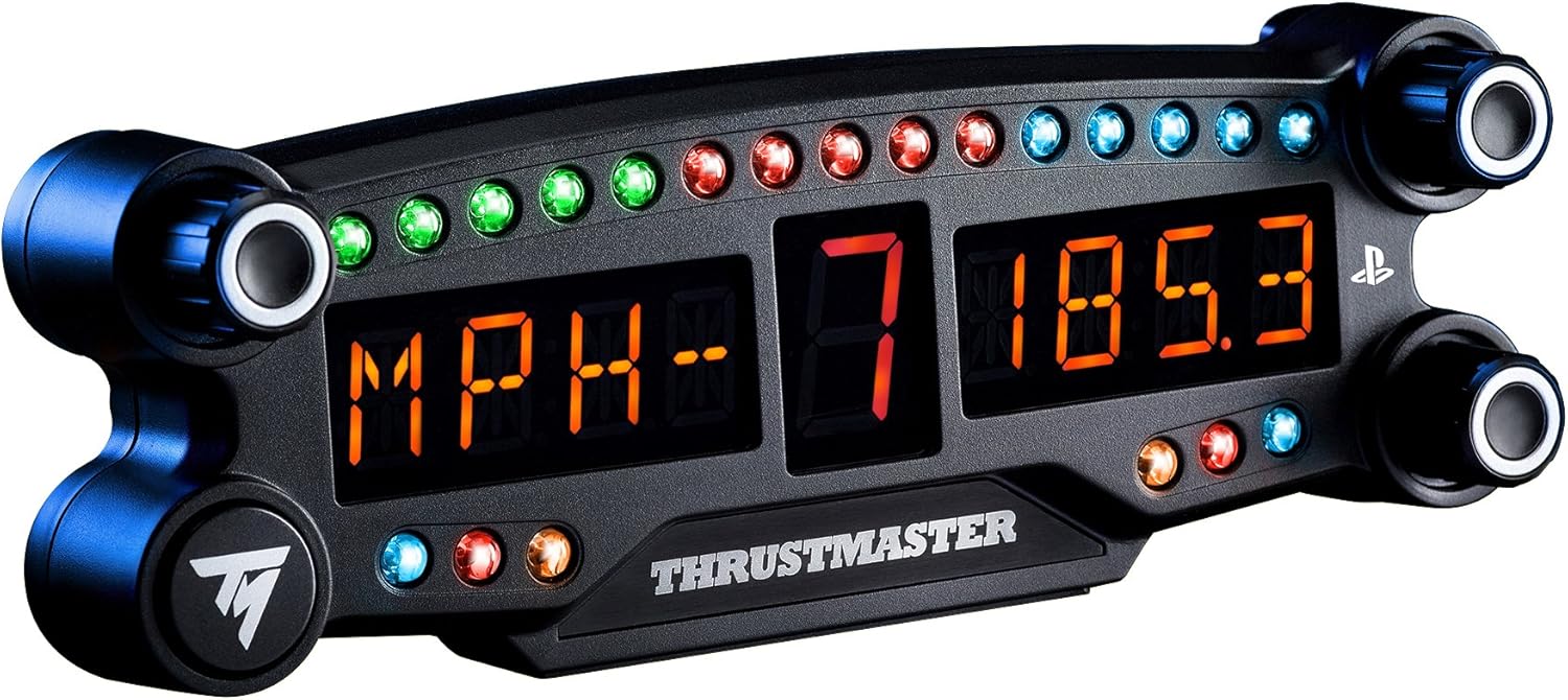 Thrustmaster BT Led Display Bluetooth Wireless LED Display Unit per Racing Games per PS4 e PC