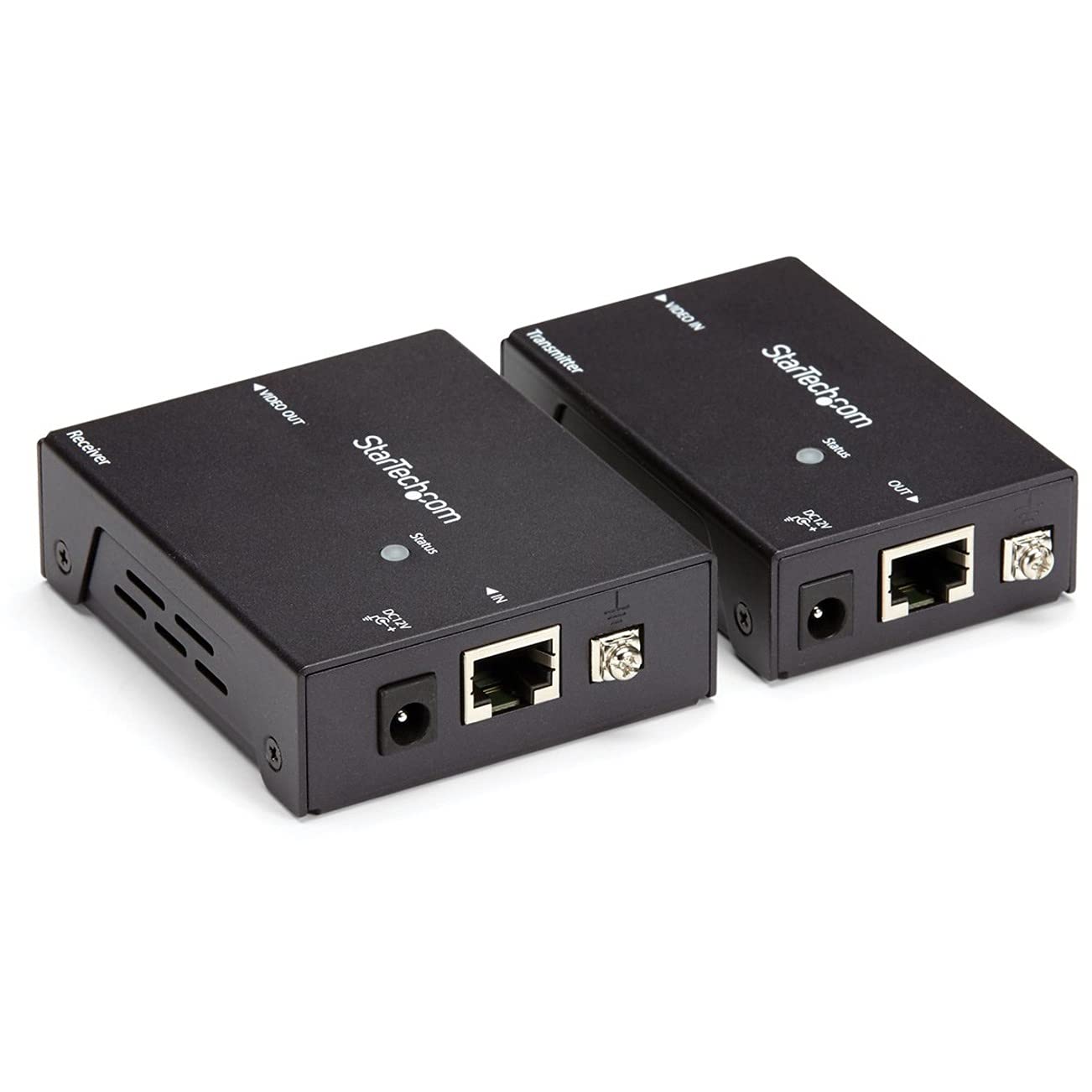 StarTech.com HDMI over CAT5/CAT6 Ethernet Extender with HDBaseT - 4K@115ft, 1080p@230ft - HDMI Video Transmitter and Receiver Kit w/ POC (ST121HDBTE