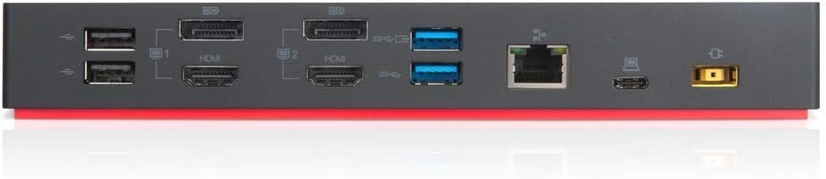 Lenovo 40AF0135EU - Base (Alámbrico, 10,100,1000 Mbit/s, Negro, 0-35 °C, 210 mm, 80 mm