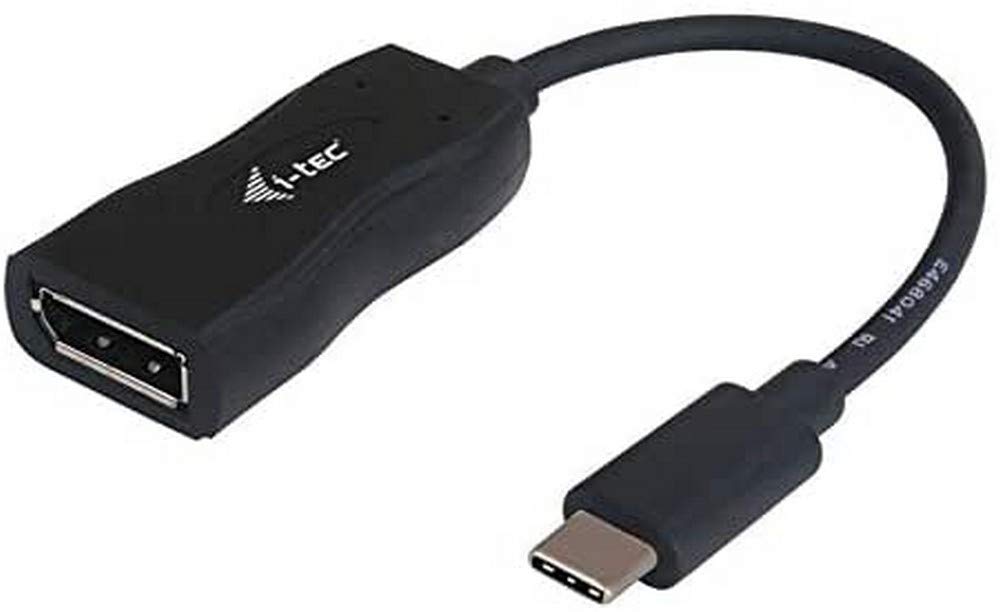 i-tec USB-C to DisplayPort 4K Video Adapter 1x DisplayPort 4K Ultra HD 60 Hz for Windows MacOS ChromeOS Thunderbolt 3 Compatible