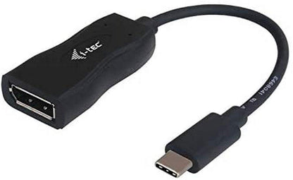 i-tec USB-C to DisplayPort 4K Video Adapter 1x DisplayPort 4K Ultra HD 60 Hz for Windows MacOS ChromeOS Thunderbolt 3 Compatible