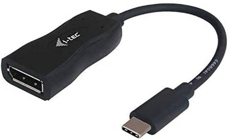 i-tec USB-C to DisplayPort 4K Video Adapter 1x DisplayPort 4K Ultra HD 60 Hz for Windows MacOS ChromeOS Thunderbolt 3 Compatible