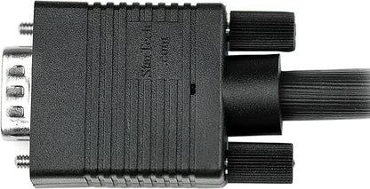StarTech.com 5m Coax High Resolution Monitor VGA Video Cable - HD15 to HD15 M/M - 5m VGA Cable - HD15 to HD15 Cable (MXTMMHQ5M