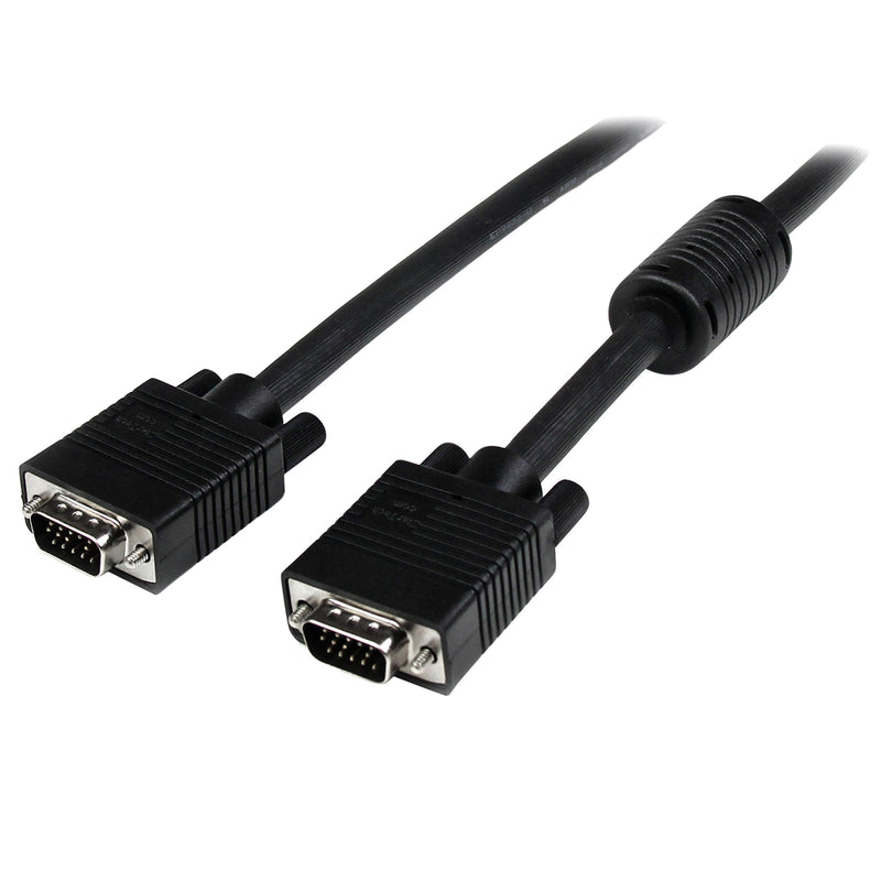 StarTech.com 5m Coax High Resolution Monitor VGA Video Cable - HD15 to HD15 M/M - 5m VGA Cable - HD15 to HD15 Cable (MXTMMHQ5M