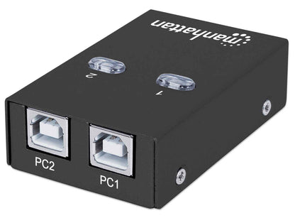 Usb 2 Automatic Sharing Switch- 2X Usb Dual Control Auto-Sensing