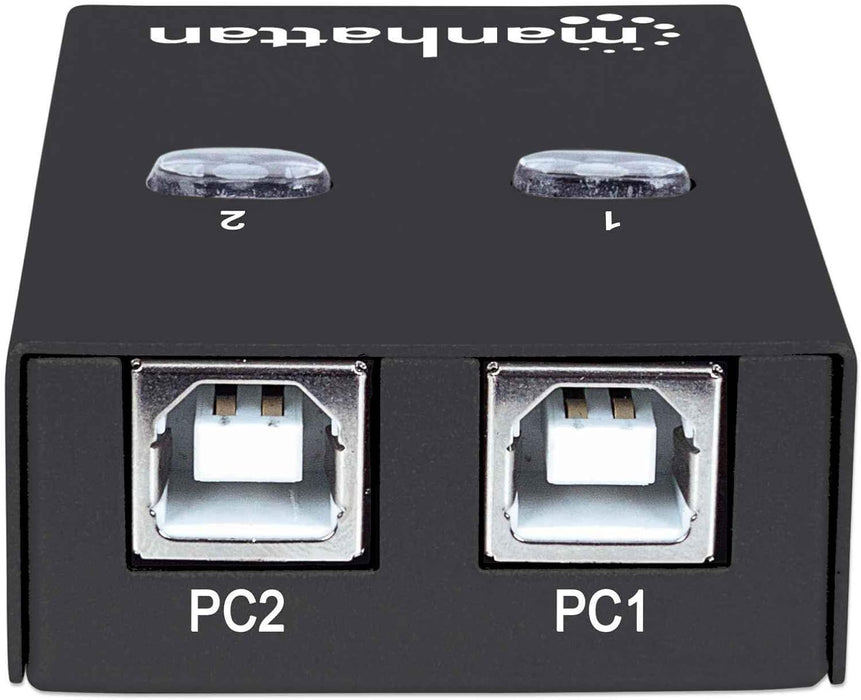 Usb 2 Automatic Sharing Switch- 2X Usb Dual Control Auto-Sensing