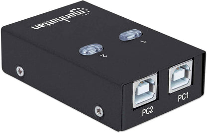 Usb 2 Automatic Sharing Switch- 2X Usb Dual Control Auto-Sensing