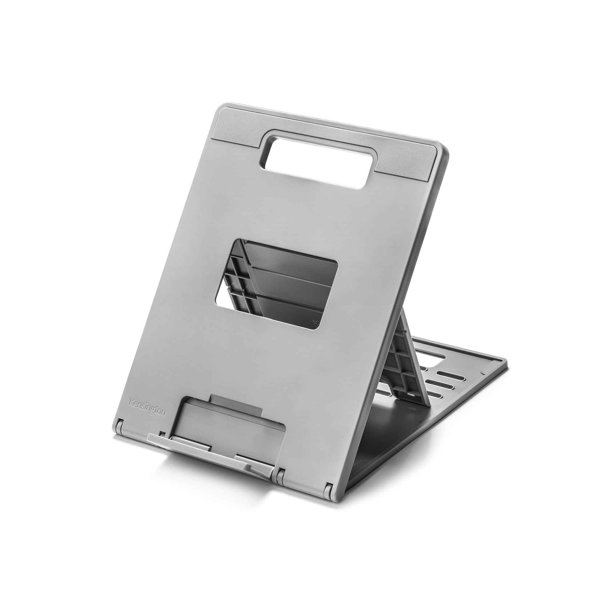 Kensington SmartFit Easy Riser 2.0 Laptop stand for Home Office - Small adjustable laptop desk stand, Portable Laptop Holder (K50421EU), Grey