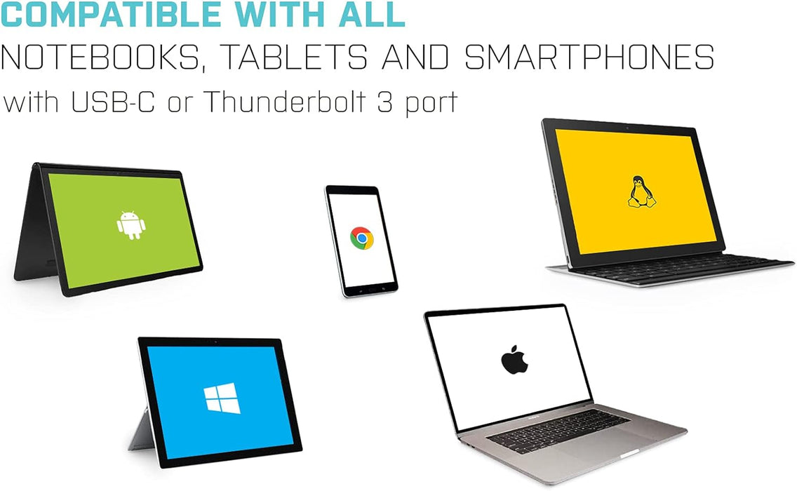 i-tec USB-C 4K Nano Docking Station Metallo 1x HDMI 3x USB 3.0 1x SD/MicroSD Power Delivery 100W per Windows MacOS Android ChromeOS
