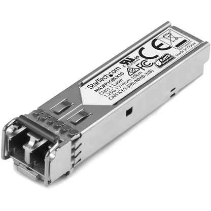 StarTech.com Cisco Meraki MA-SFP-1GB-LX10 Compatible SFP Module - 1000BASE-LX - 1GbE Single Mode Fiber SMF Optic Transceiver - 1GE Gigabit Ethernet LC 10km - 1310nm Cisco Meraki MS225 (MASFP1GBLX10