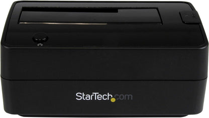 StarTech.com Single Bay USB 3.1 / eSATA to SATA Hard Drive Docking Station, USB 3.1 (10 Gbps) Hard Drive Dock, External 2.5/3.5" SATA III HDD/SSD Top-Loading Hard Drive Bay (SDOCKU313E