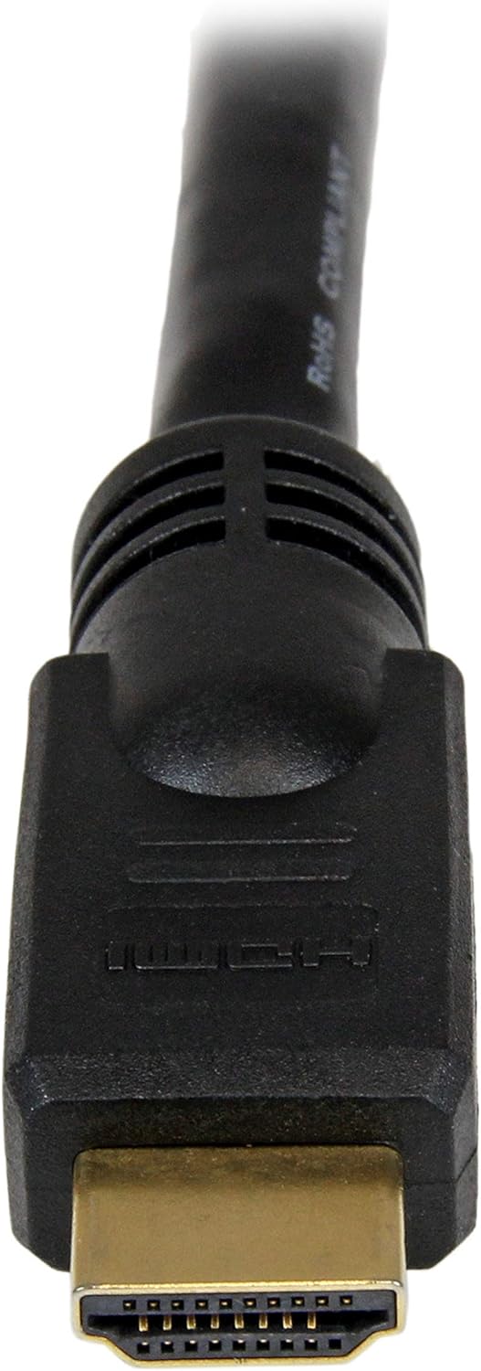 StarTech.com 15m High Speed HDMI Cable M/M - 4K @ 30Hz - No Signal Booster Required - HDMI to HDMI - Audio/Video - Gold-Plated (HDMM15M