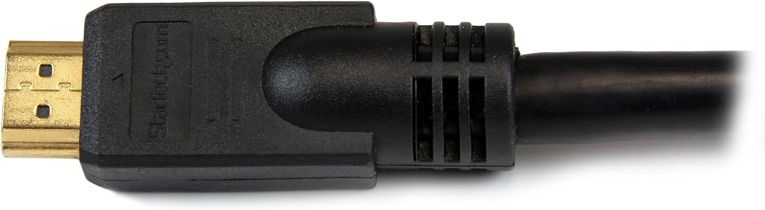 StarTech.com 15m High Speed HDMI Cable M/M - 4K @ 30Hz - No Signal Booster Required - HDMI to HDMI - Audio/Video - Gold-Plated (HDMM15M