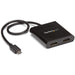 StarTech.com USB-C to Dual HDMI Adapter, USB Type-C Multi-Monitor MST Hub, Dual 4K 30Hz/1080p 60Hz HDMI Laptop Display Extender/Splitter, Extra-Long Built-In Cable, Windows Only (MSTCDP122HD