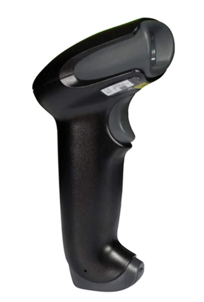 Honeywell 1250G-2USB 1D, Black Scanner (1250g-2), no Presentation Stand, USB Type A 3m Coiled Cable (CBL-500-300-C00) and documentation 1250G Scanner 1D Black Coiled USB Cable 3M