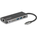 StarTech.com USB C Multiport Adapter, Portable USB-C Dock to 4K HDMI, 2-pt USB 3.0 Hub, SD/SDHC, GbE, 60W PD Pass-Through - USB Type-C/Thunderbolt 3 - REPLACED BY DKT30CSDHPD3 (DKT30CSDHPD