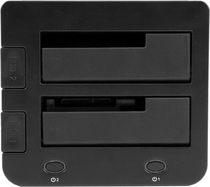StarTech.com Dual-Bay USB 3.0 to SATA and IDE Hard Drive Docking Station, USB Hard Drive Dock, External 2.5/3.5" SATA III / IDE, SSD/HDD Docking Station, Hot-Swap Drive Bays, Top-Loading (UNIDOCKU33