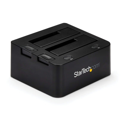 StarTech.com Dual-Bay USB 3.0 to SATA and IDE Hard Drive Docking Station, USB Hard Drive Dock, External 2.5/3.5" SATA III / IDE, SSD/HDD Docking Station, Hot-Swap Drive Bays, Top-Loading (UNIDOCKU33