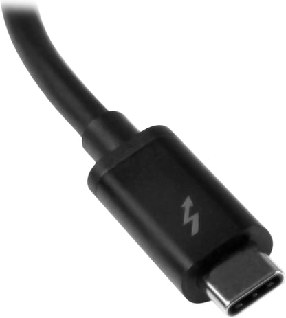 StarTech.com Thunderbolt 3 to Thunderbolt 2 Adapter (Non-Reversible) - TB3 Laptop to TB2 (20Gbps) or TB1 (10Gbps) Devices / Displays - Black - Windows/Mac (TBT3TBTADAP