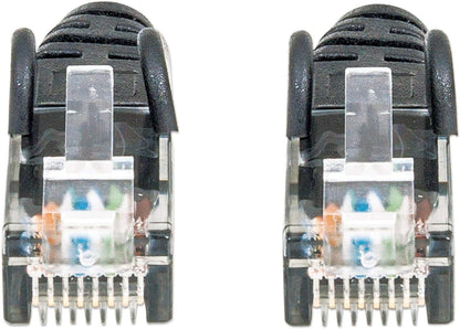 INTELLINET PATCHKABEL RJ45 U/UTP CAT6 2.00M HEBELSCHUTZ SCHW