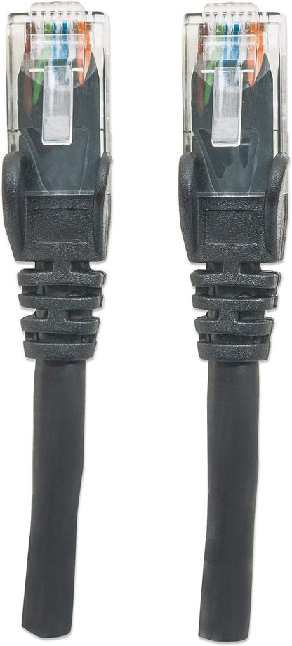 INTELLINET PATCHKABEL RJ45 U/UTP CAT6 2.00M HEBELSCHUTZ SCHW