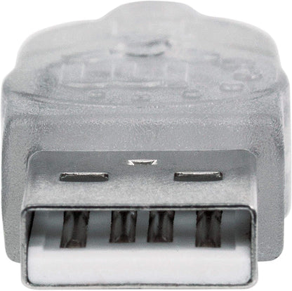 Manhattan 336314 Hi-Speed USB 2.0 Verlängerungskabel ( Typ A Stecker - Typ A Buchse ) 1,8 m silber