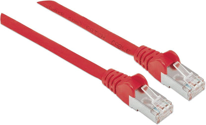 INTELLINET PATCHKABEL CAT6A CU S/FTP LSOH 0.50M Rot