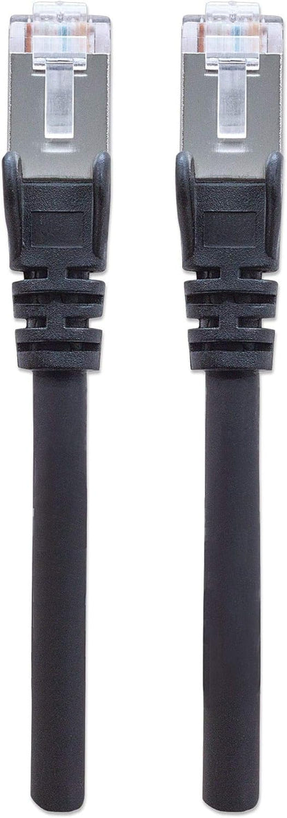 INTELLINET PATCHKABEL CAT6A CU S/FTP LSOH 0.50M Schwarz