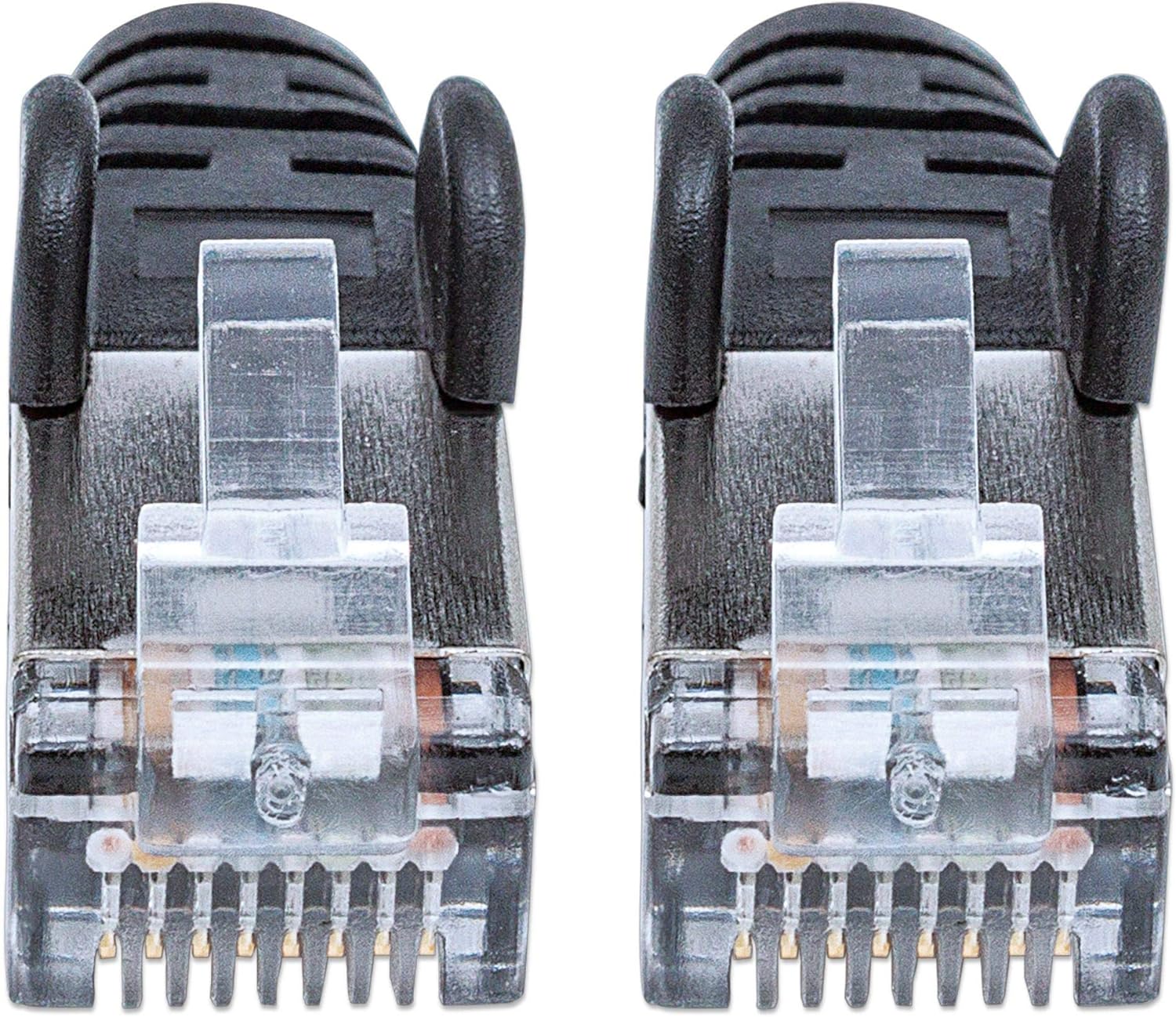 INTELLINET PATCHKABEL CAT6A CU S/FTP LSOH 0.50M Schwarz
