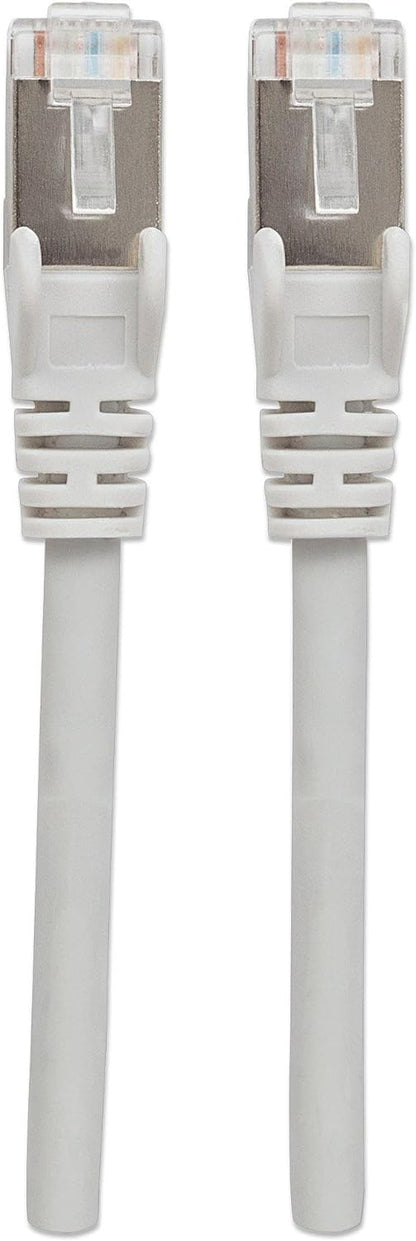 Intellinet Network Patch Cable, Cat6, 2m, Grey, Copper, S/FTP, LSOH / LSZH, PVC, RJ45, Gold Plated Contacts, Snagless, Booted, Polybag 2 m Cat6, S/FTP, Copper, LSOH Grey