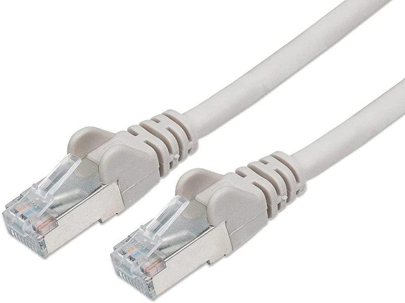 Intellinet Network Patch Cable, Cat6, 2m, Grey, Copper, S/FTP, LSOH / LSZH, PVC, RJ45, Gold Plated Contacts, Snagless, Booted, Polybag 2 m Cat6, S/FTP, Copper, LSOH Grey