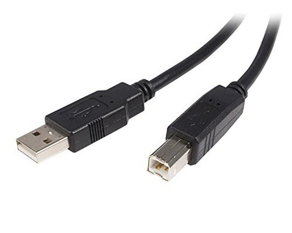 StarTech.com 1m USB 2.0 A to B Cable - M/M - 1 Meter USB Printer Cable Cord (USB2HAB1M