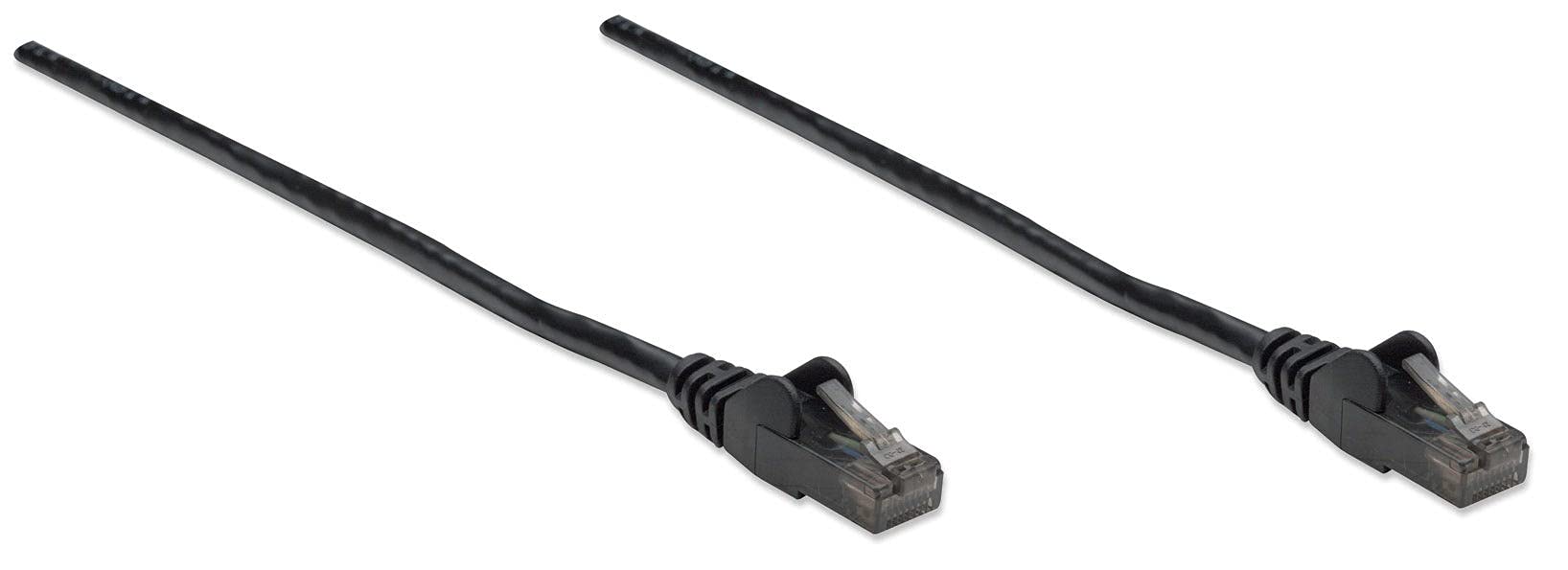 INTELLINET PATCHKABEL RJ45 U/UTP CAT6 10M HEBELSCHUTZ SCHW