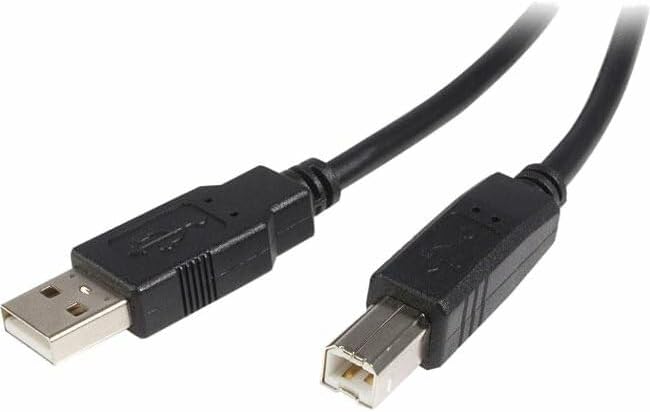 StarTech.com Câble USB 2.0 A vers B de 3 m - Cordon USB A vers USB B - M/M (USB2HAB3M)