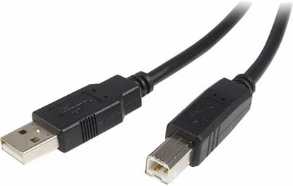 StarTech.com Câble USB 2.0 A vers B de 3 m - Cordon USB A vers USB B - M/M (USB2HAB3M)