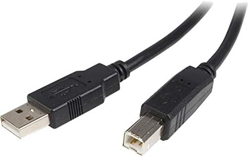 StarTech.com 3m USB 2.0 A to B Cable - M/M - 5m USB printer Cable - 5m USB printer cord - 5m USB 2.0 a to b Cable (USB2HAB3M),Black