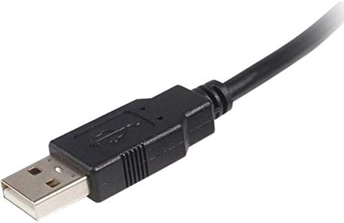 StarTech.com 3m USB 2.0 A to B Cable - M/M - 5m USB printer Cable - 5m USB printer cord - 5m USB 2.0 a to b Cable (USB2HAB3M),Black