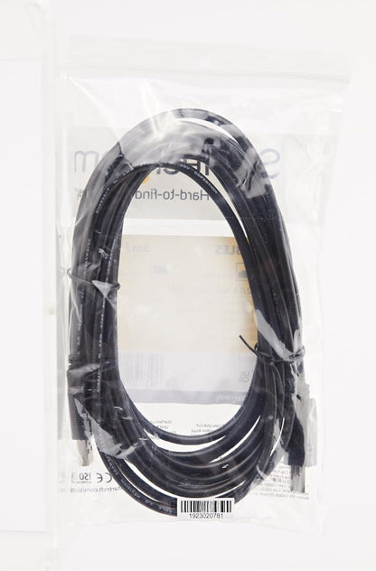 StarTech.com Cable USB de 5m para Impresora - 1x USB A Macho - 1x USB B Macho - Adaptador Negro