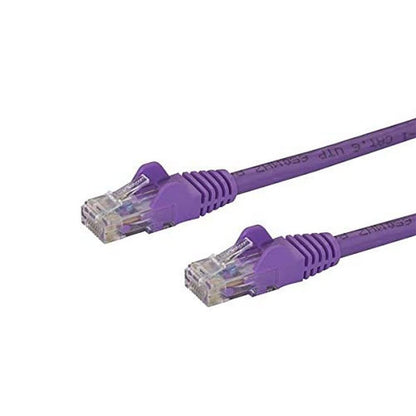 StarTech.com 7m Purple Cat5e Patch Cable with Snagless RJ45 Connectors - Long Ethernet Cable - 7 m Cat 5e UTP Cable (45PAT7MPL