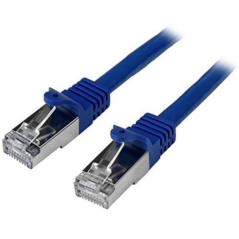 StarTech.com Cable de 50cm de Red Cat6 Ethernet Gigabit Blindado SFTP - Azul - Sin Enganche - Snagless