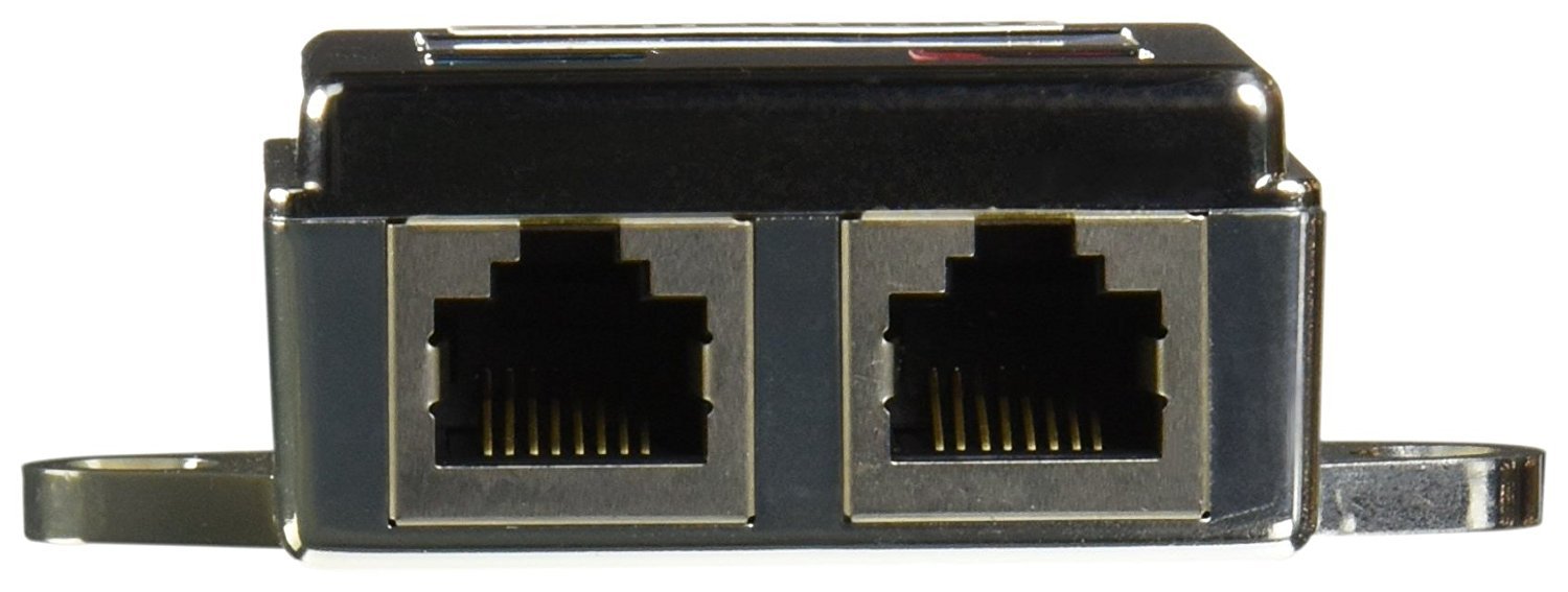 Intellinet 2-Port Cat5-Anschlussteiler doppelt geschirmt (zum Aufsplitten eines RJ45-Netzwerkkabels) 504195 ZWEI STÜCK BENÖTIGT - (ein Verteiler an jedem Ende des Netzwerkkabels