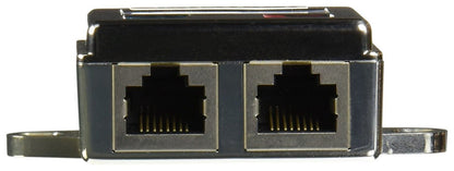 Intellinet 2-Port Cat5-Anschlussteiler doppelt geschirmt (zum Aufsplitten eines RJ45-Netzwerkkabels) 504195 ZWEI STÜCK BENÖTIGT - (ein Verteiler an jedem Ende des Netzwerkkabels