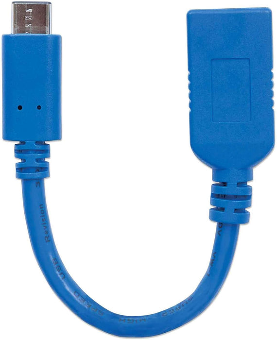 Manhattan 353540 USB-C 3.1 Kabel (G1) Typ C-Stecker auf Typ A-Buchse