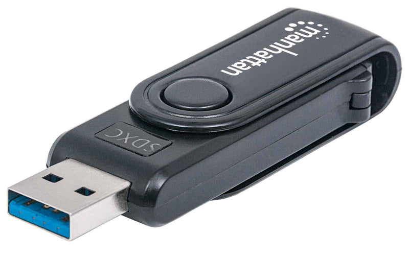Manhattan 101981 - Lector (USB 3.0 (3.1 Gen 1) Type-A, 5000 Mbit/s, Actividad, 0 - 45 °C, -15 - 60 °C, 0 - 85%)