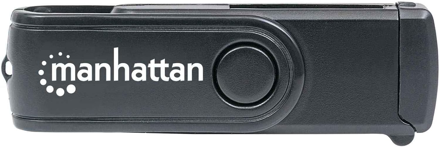Manhattan 101981 - Lector (USB 3.0 (3.1 Gen 1) Type-A, 5000 Mbit/s, Actividad, 0 - 45 °C, -15 - 60 °C, 0 - 85%)